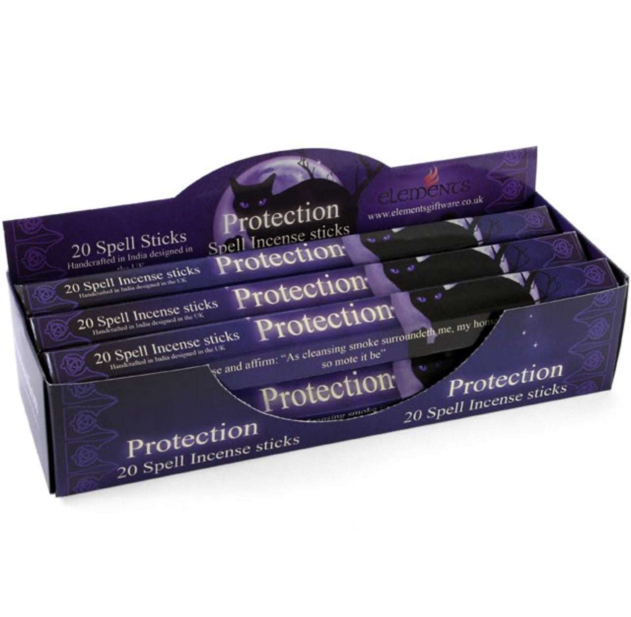 PACK OF PROTECTION SPELL INCENSE STICKS