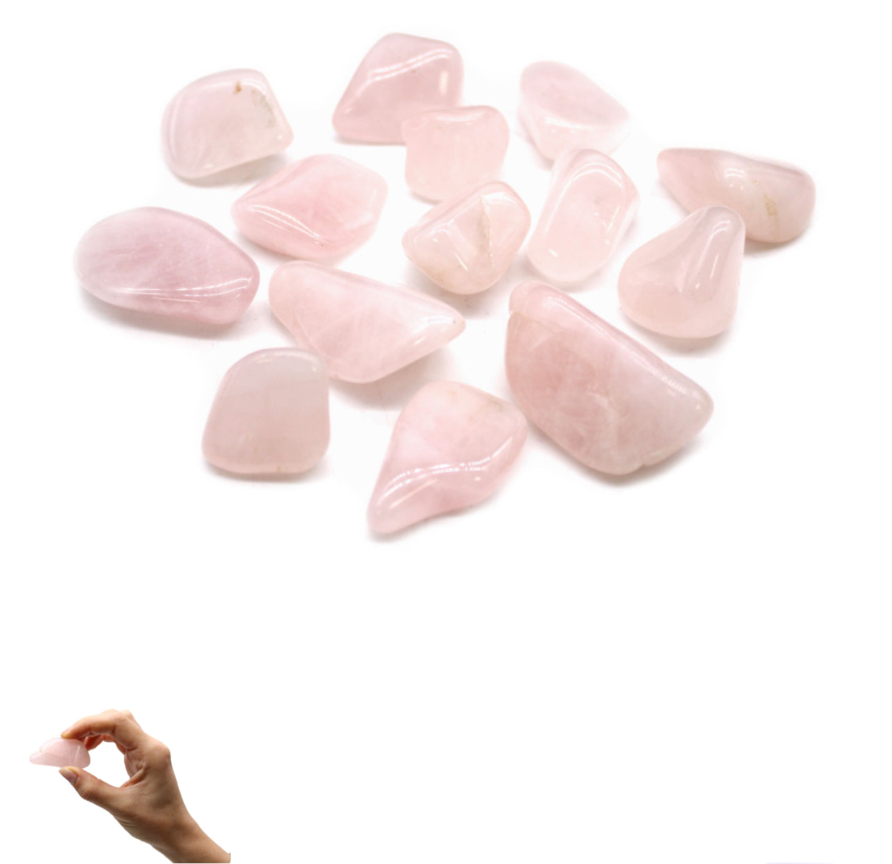 M Tumble Stone - Rose Quartz