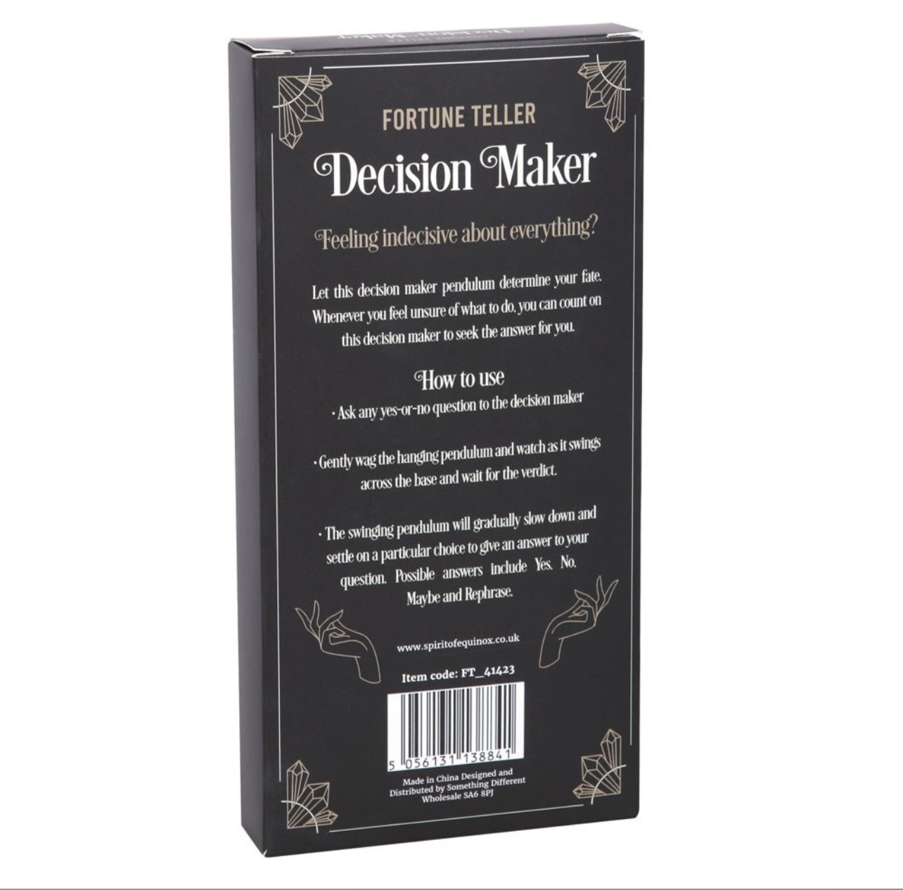 PENDULUM DECISION MAKER