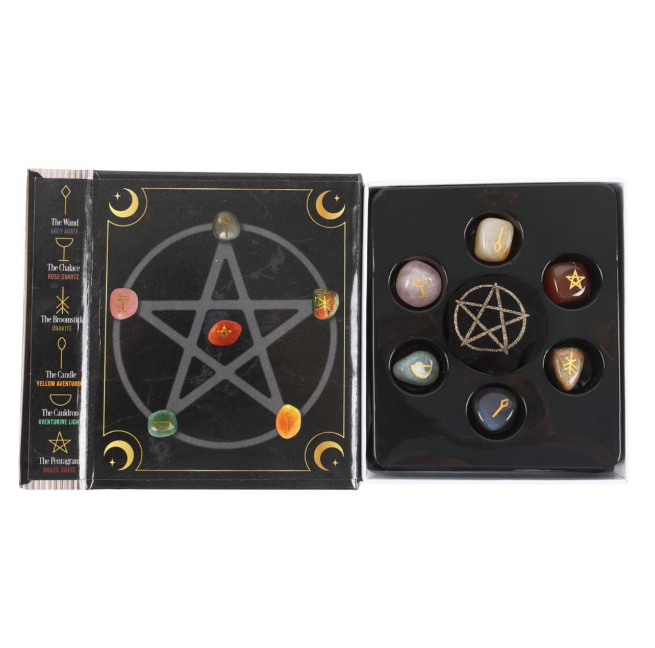 THE WITCHES GUIDE TO CRYSTALS GIFT SET