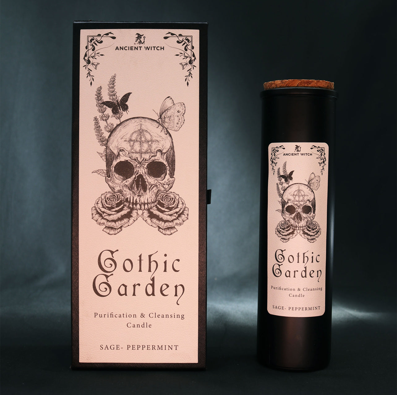 Ancient Witch Ritual Candles- Gothic Garden