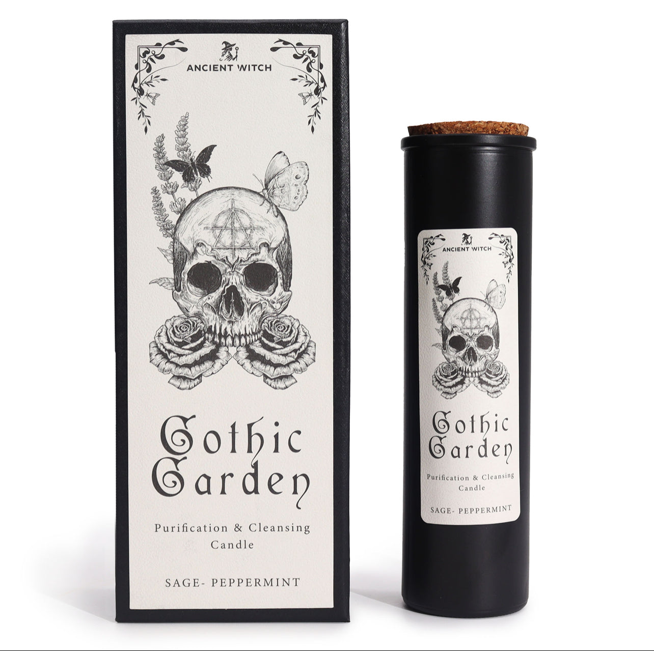 Ancient Witch Ritual Candles- Gothic Garden