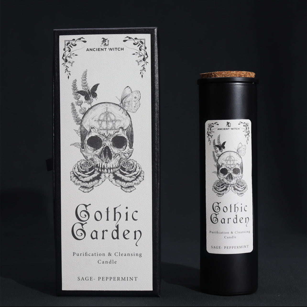 Ancient Witch Ritual Candles- Gothic Garden