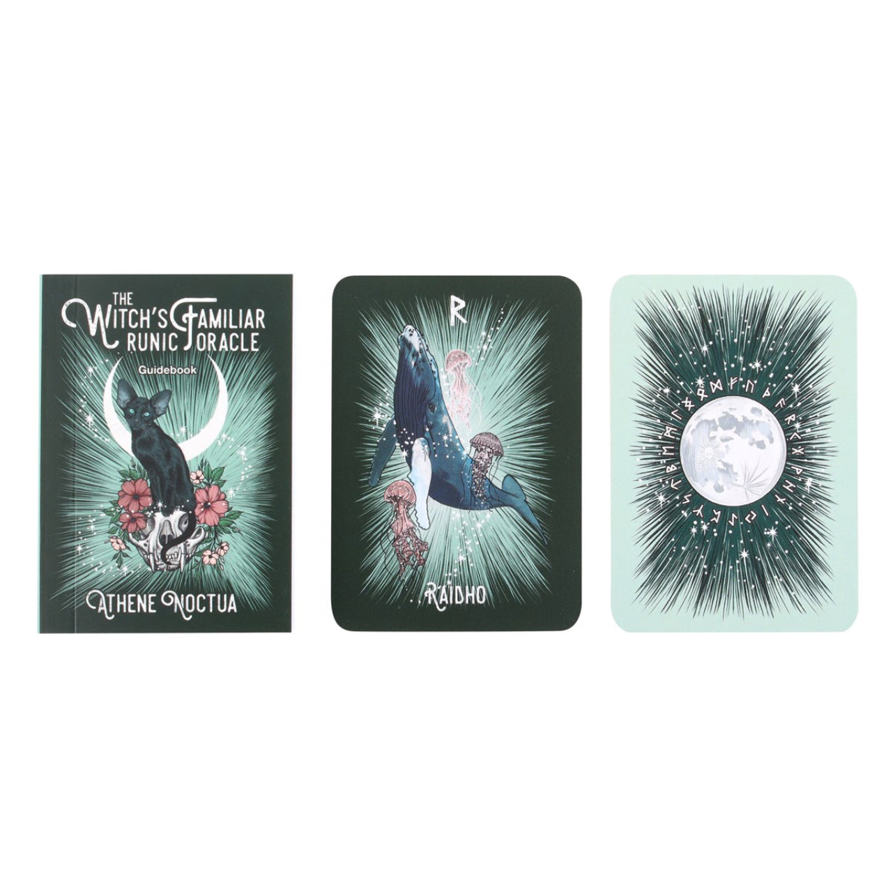 THE WITCH’S FAMILIAR RUNIC ORACLE CARDS