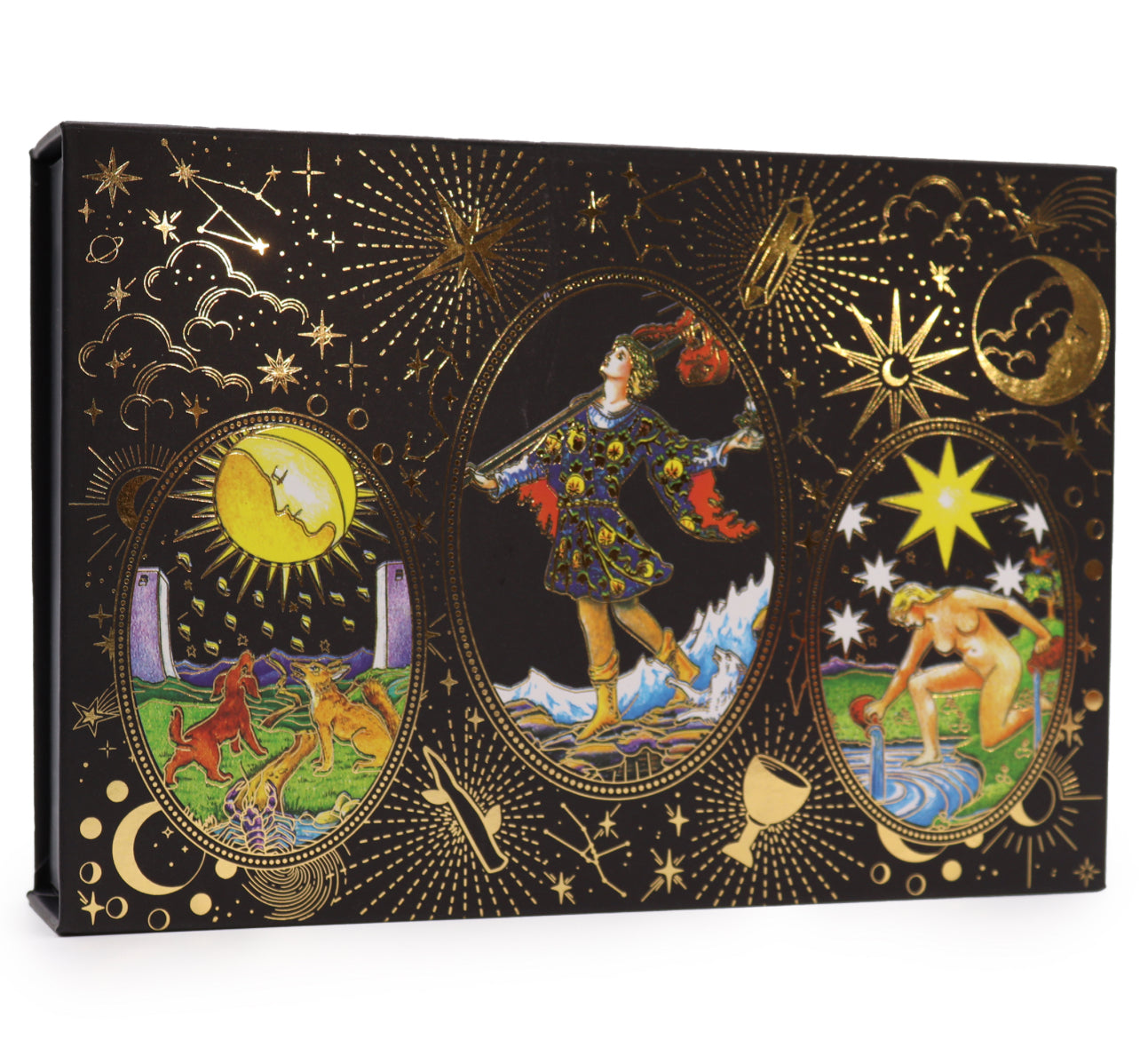 Gold Foil Tarot - Let the Magic Begin - Gift Set