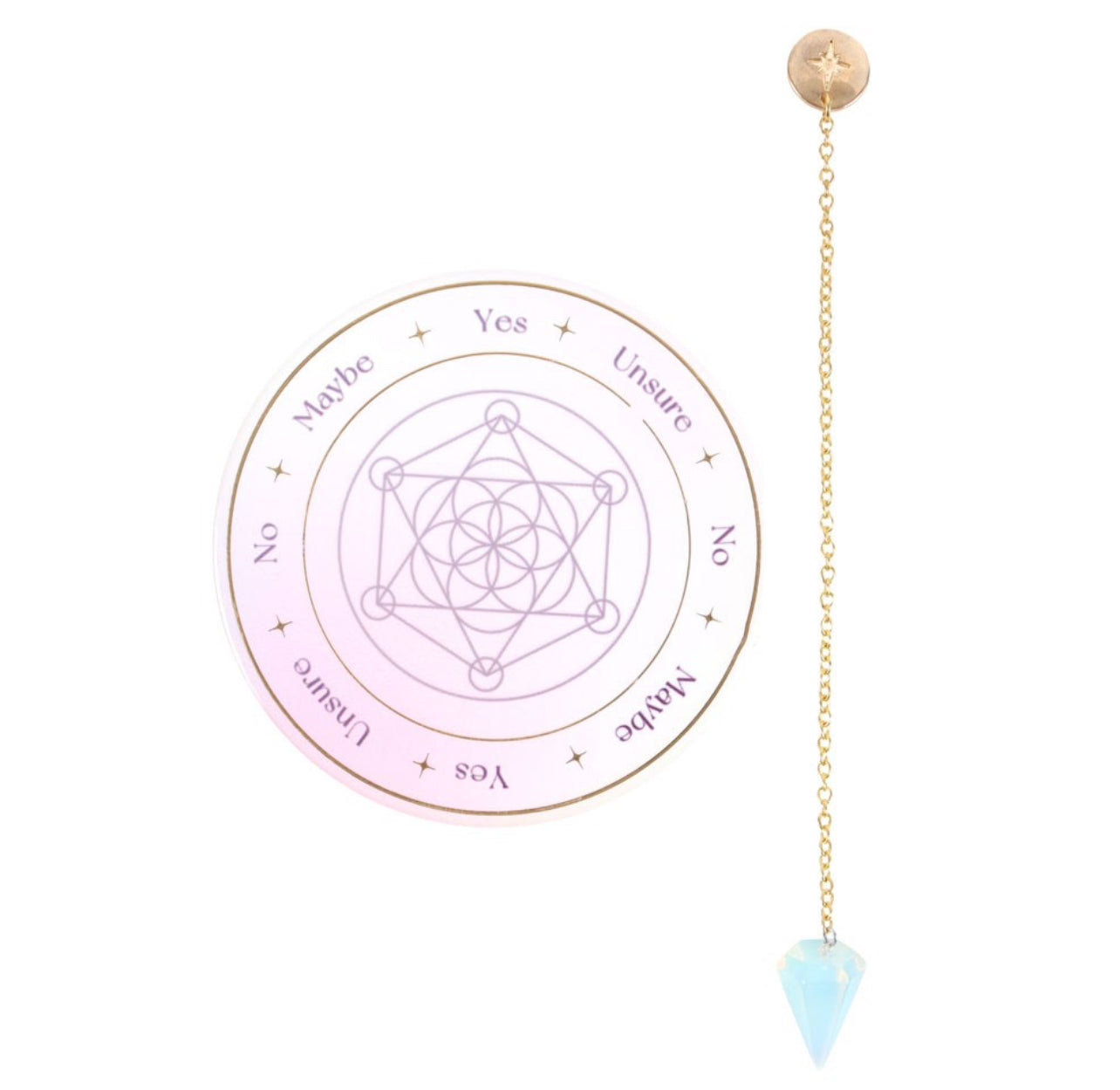 OPALITE PENDULUM DIVINATION KIT