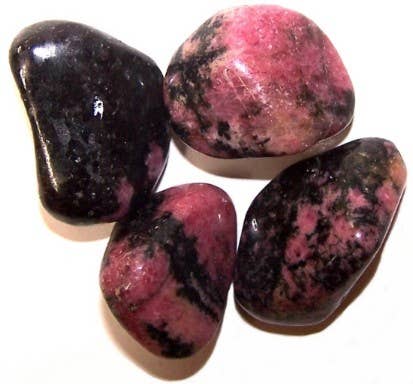 L Tumble Stones - Rhodonite